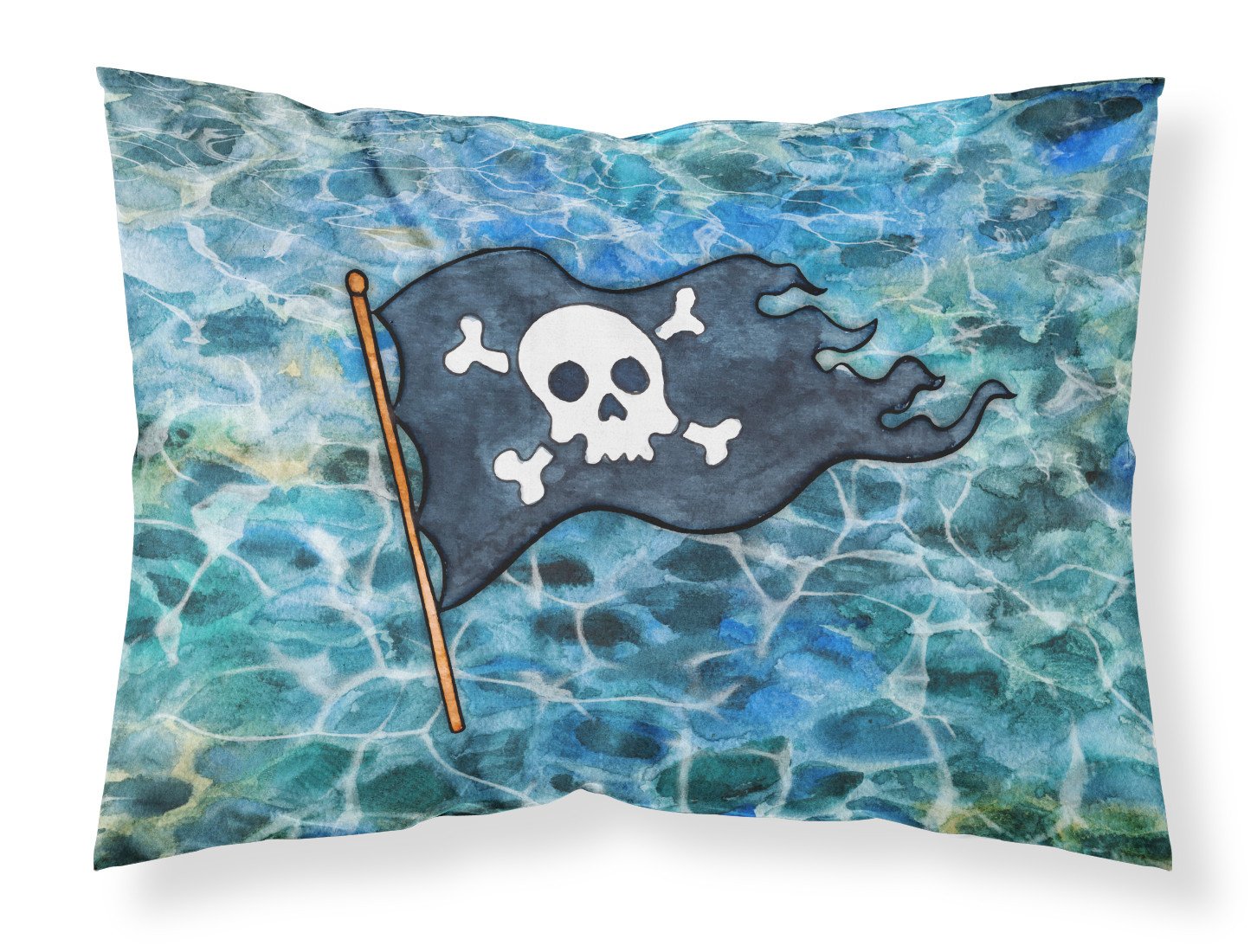 Pirate Flag Standard Pillowcase Lightweight Super Soft Easy Care Decorative Artwork Pillowcase, Standard