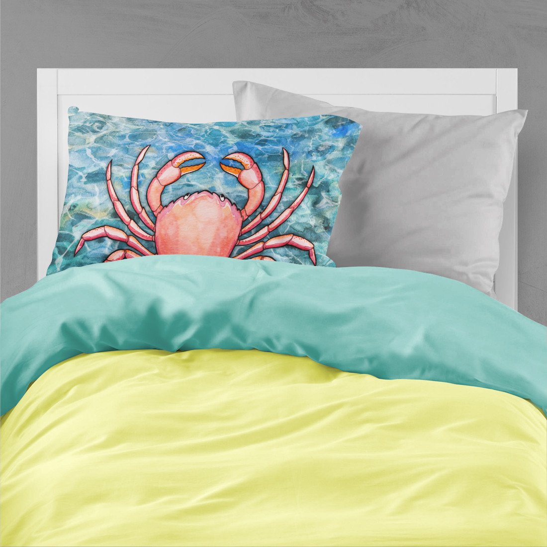 Crab Standard Pillowcase Lightweight Super Soft Easy Care Decorative Artwork Pillowcase, Standard