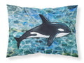 Killer Whale Orca Standard Pillowcase Lightweight Super Soft Easy Care Decorative Artwork Pillowcase, Standard