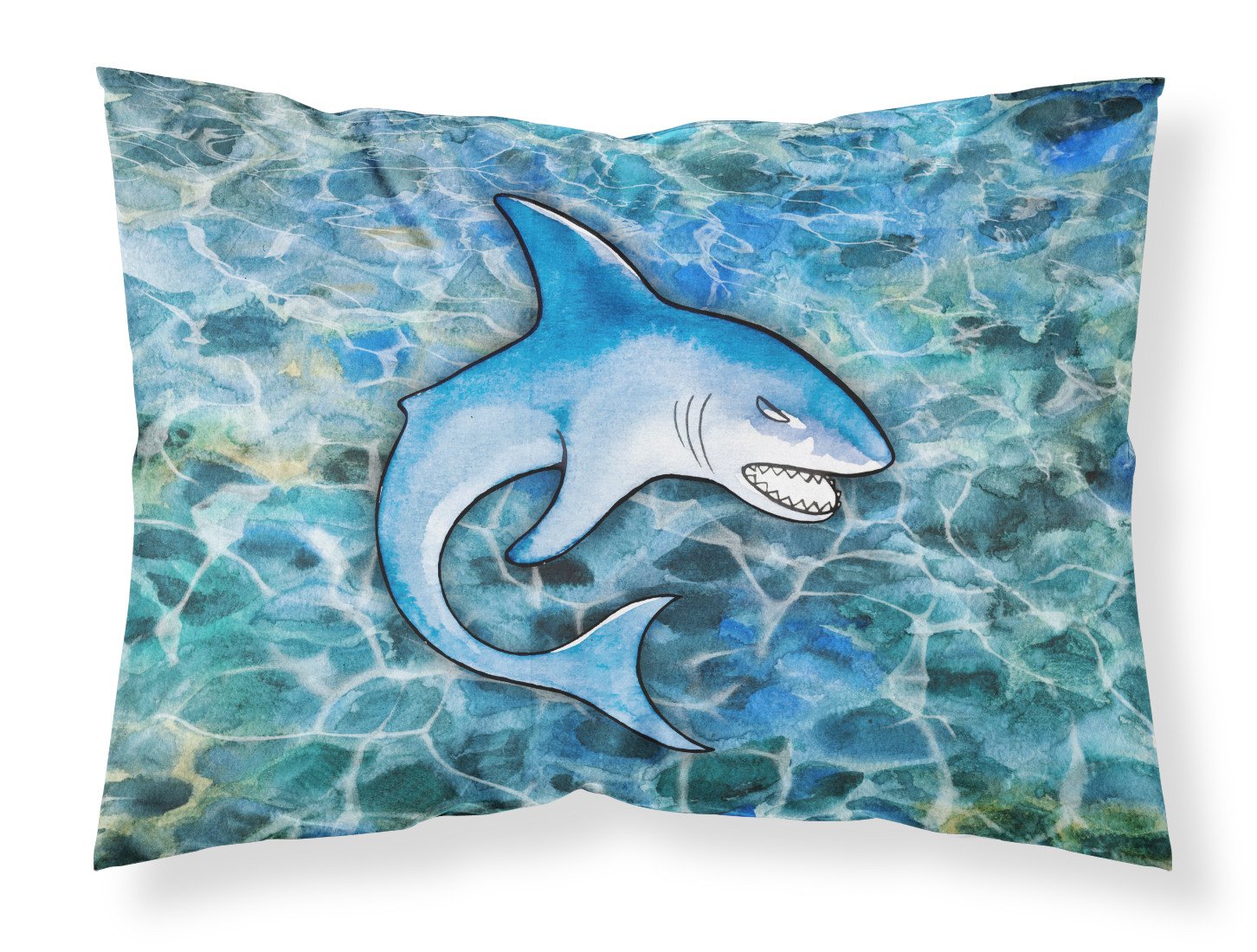 Shark Standard Pillowcase Lightweight Super Soft Easy Care Decorative Artwork Pillowcase, Standard
