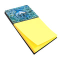 Shark Watercolor Sticky Note Holder Refillable Dispenser Desk Accessory 3x3 Pad Gift
