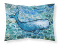 Sperm Whale Cachalot Standard Pillowcase Lightweight Super Soft Easy Care Decorative Artwork Pillowcase, Standard