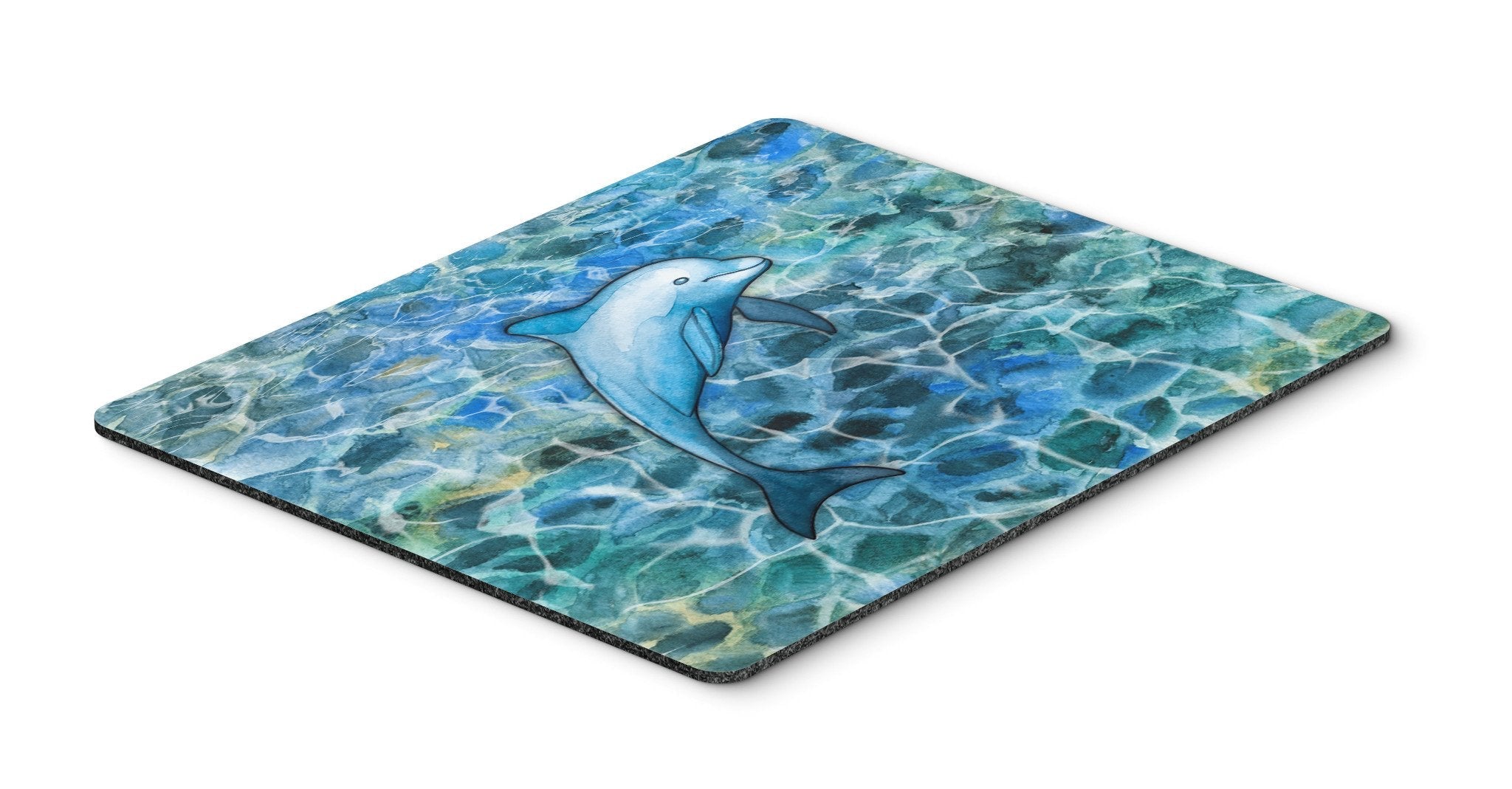 Dolphin Mouse Pad, Heat Resistant Trivet Hot Pad , Non Slip Rubber Desk Mat, Kitchen Counter Protector, Home Office Decor Gift