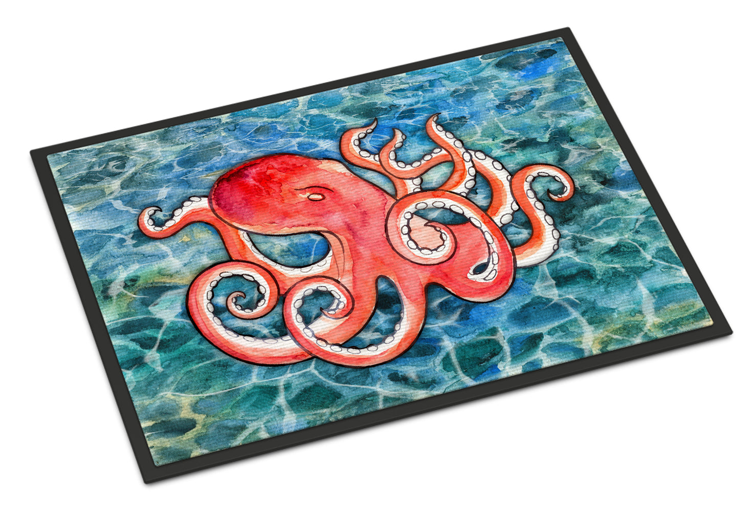 Octopus Doormat Indoor Outdoor 24H X 36W Front Door Mat Rugs for Entryway, Non Slip Washable Low Pile,