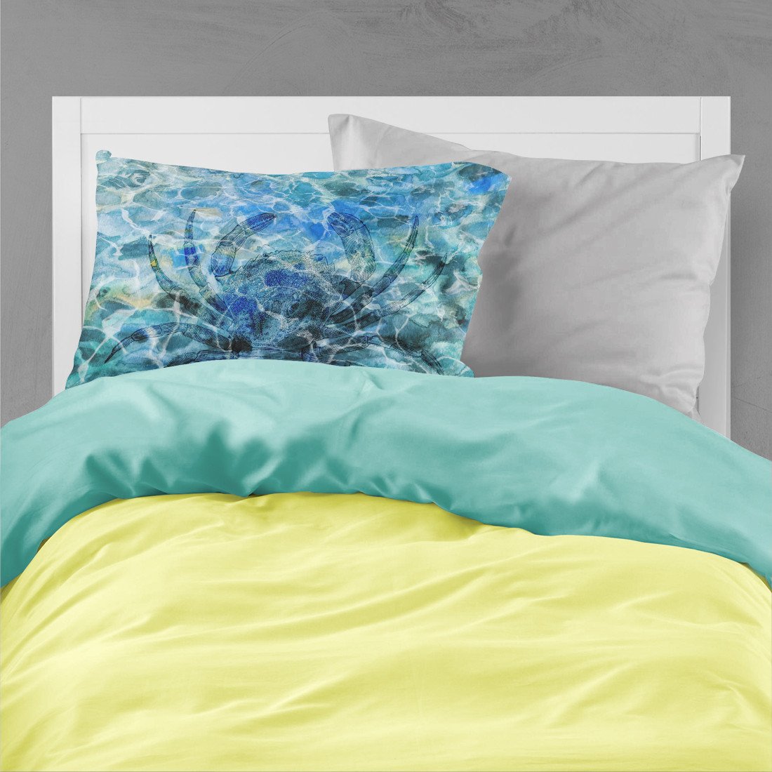 Crab Under water Standard Pillowcase Lightweight Super Soft Easy Care Decorative Artwork Pillowcase, Standard