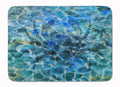 Crab Under water Memory Foam Kitchen Mat Machine Washable Anti-Fatigue Cushion Comfort Bath or Kitchen Rug