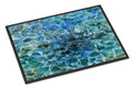 Octopus Under water Doormat Indoor Outdoor 24H X 36W Front Door Mat Rugs for Entryway, Non Slip Washable Low Pile,