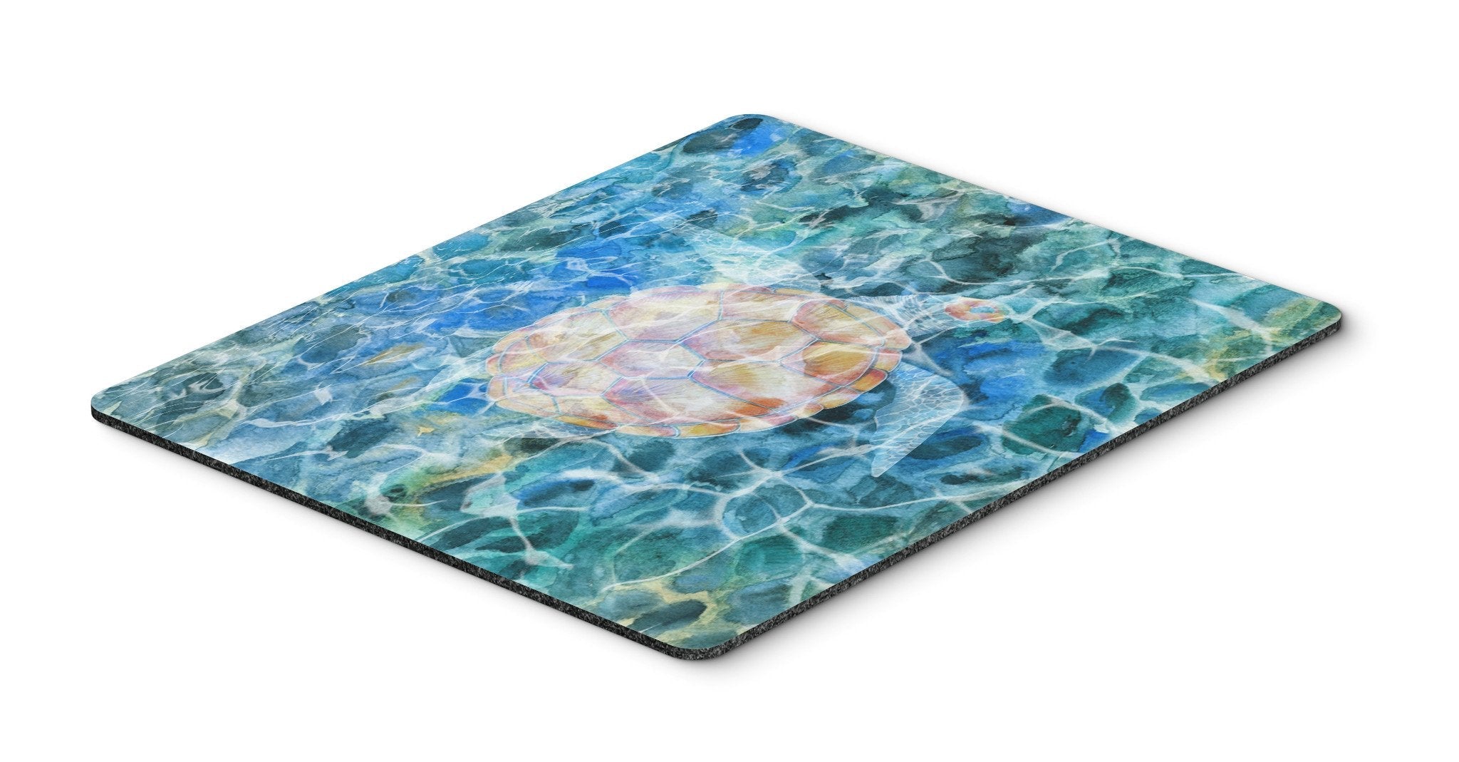 Sea Turtle Under water Mouse Pad, Heat Resistant Trivet Hot Pad , Non Slip Rubber Desk Mat, Kitchen Counter Protector, Home Office Decor Gift