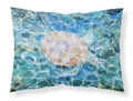 Sea Turtle Under water Standard Pillowcase Lightweight Super Soft Easy Care Decorative Artwork Pillowcase, Standard
