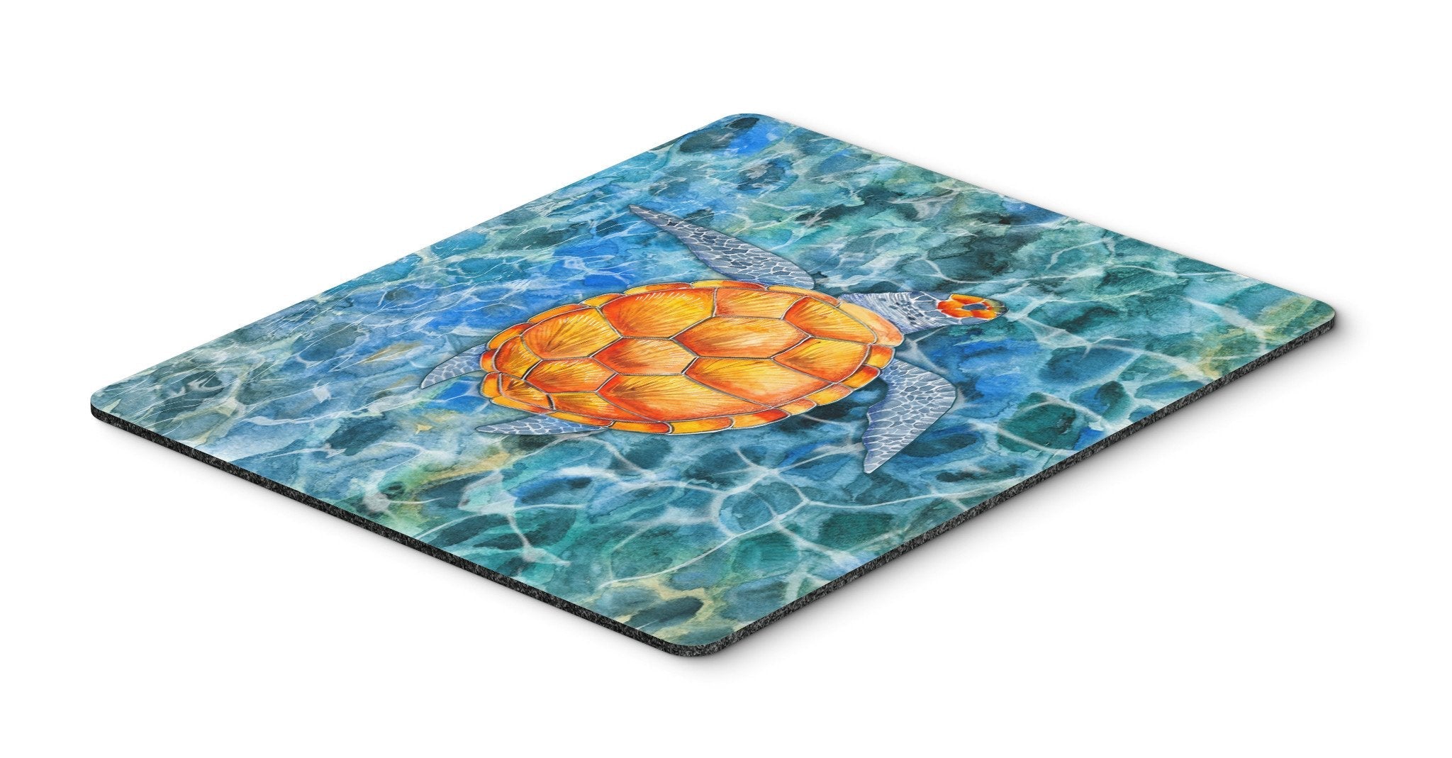 Sea Turtle Mouse Pad, Heat Resistant Trivet Hot Pad , Non Slip Rubber Desk Mat, Kitchen Counter Protector, Home Office Decor Gift