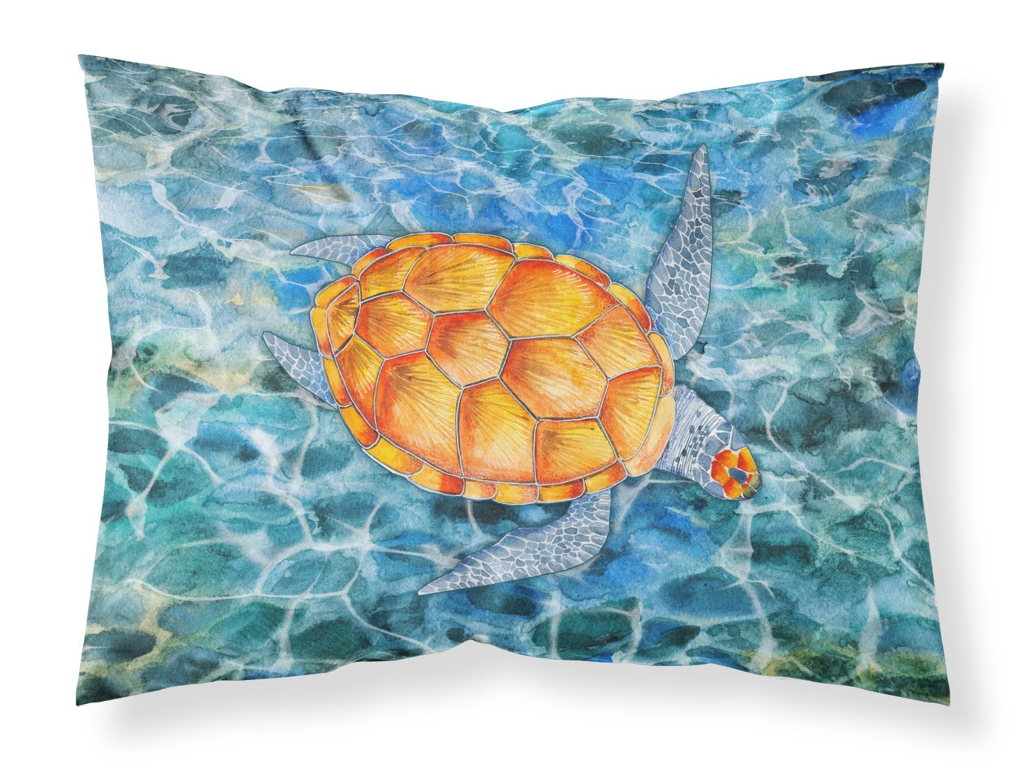 Sea Turtle Standard Pillowcase Lightweight Super Soft Easy Care Decorative Artwork Pillowcase, Standard