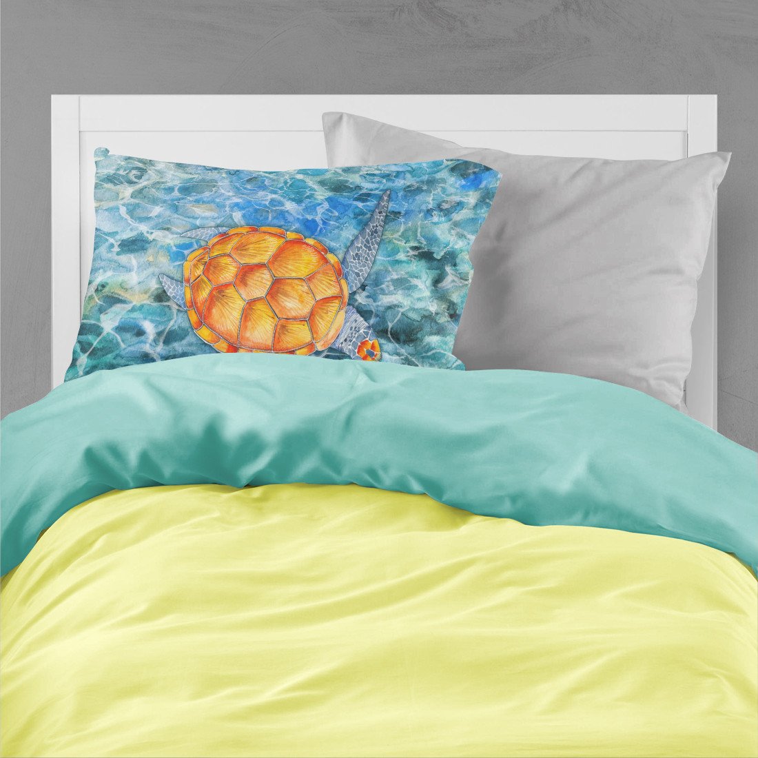 Sea Turtle Standard Pillowcase Lightweight Super Soft Easy Care Decorative Artwork Pillowcase, Standard