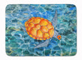 Sea Turtle Memory Foam Kitchen Mat Machine Washable Anti-Fatigue Cushion Comfort Bath or Kitchen Rug