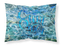 Summer Under Water Standard Pillowcase Lightweight Super Soft Easy Care Decorative Artwork Pillowcase, Standard