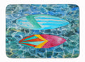 Surf Boards on the Water Memory Foam Kitchen Mat Machine Washable Anti-Fatigue Cushion Comfort Bath or Kitchen Rug