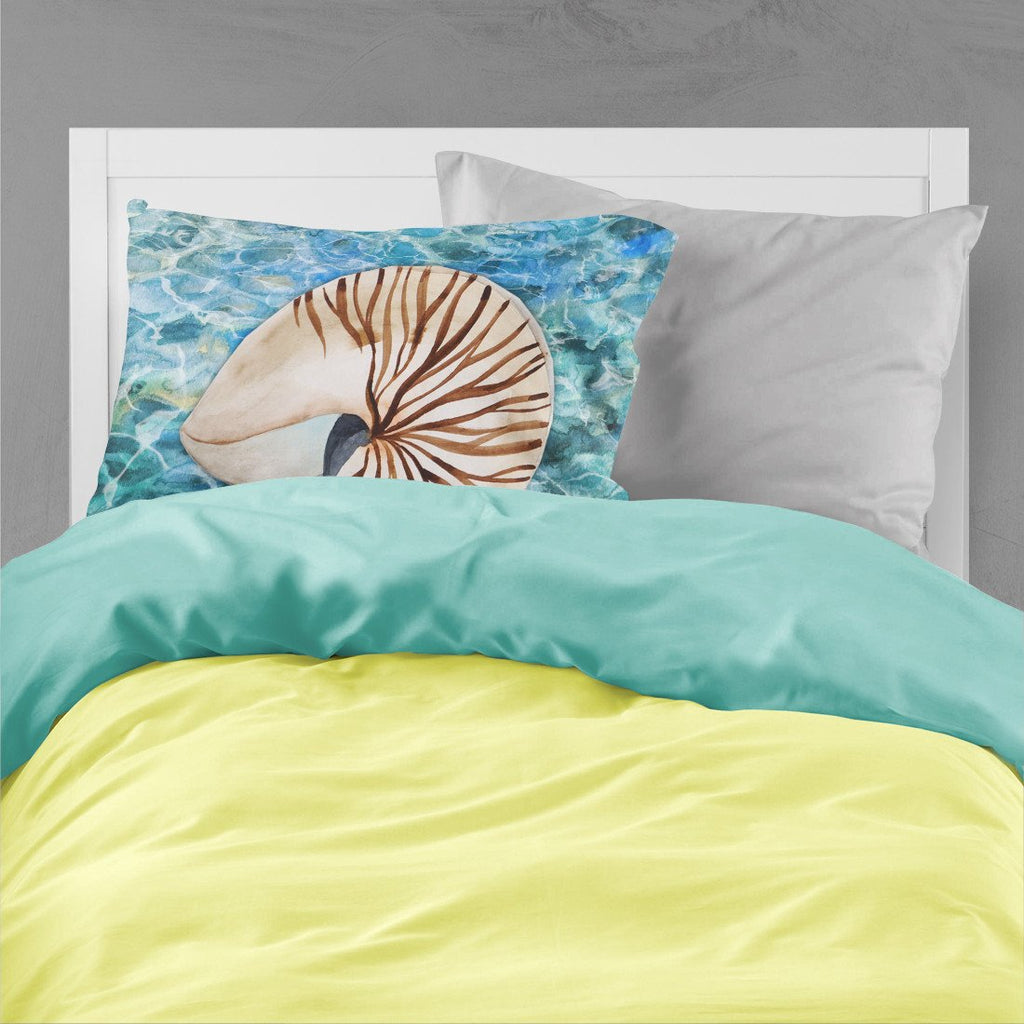Sea Shell and Water Standard Pillowcase Lightweight Super Soft Easy Care Decorative Artwork Pillowcase, Standard