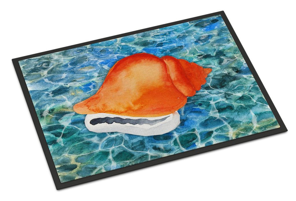 Sea Shell Doormat Indoor Outdoor 18H X 27W Front Door Mat Rugs for Entryway, Non Slip Washable