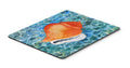Sea Shell Mouse Pad, Heat Resistant Trivet Hot Pad , Non Slip Rubber Desk Mat, Kitchen Counter Protector, Home Office Decor Gift