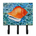 Sea Shell Leash or Key Holder Wall Hooks, Coat Rack Wall Mount, for Hanging Keys, Towels, Aprons, Leashes