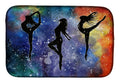 Dancers Dish Drying Mat Absorbent Dish Drying Mat Pad for Kitchen Counter Dish Drainer Mat for Countertop, 14 x 21", Multicolor