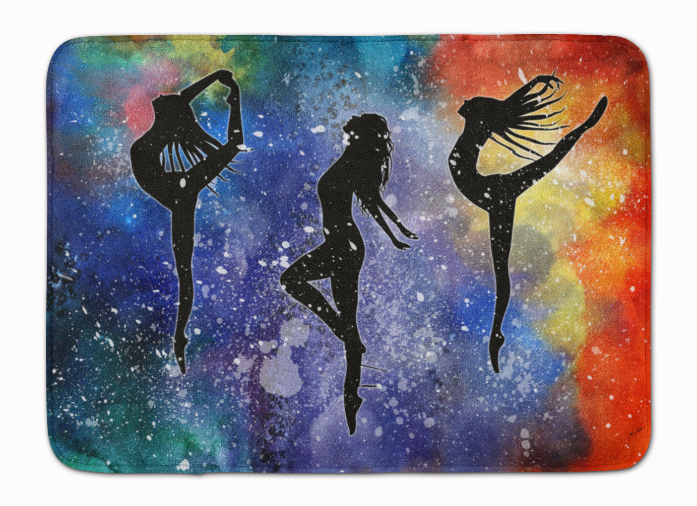 Dancers Memory Foam Kitchen Mat Machine Washable Anti-Fatigue Cushion Comfort Bath or Kitchen Rug