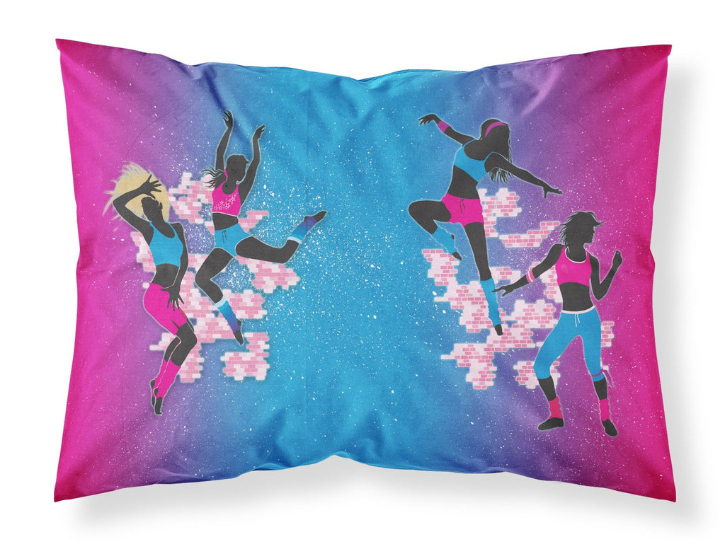 Hip Hop in Pink Blue Standard Pillowcase Lightweight Super Soft Easy Care Decorative Artwork Pillowcase, Standard