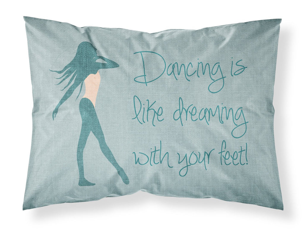 Dancing is Like Dreaming #2 Standard Pillowcase Lightweight Super Soft Easy Care Decorative Artwork Pillowcase, Standard