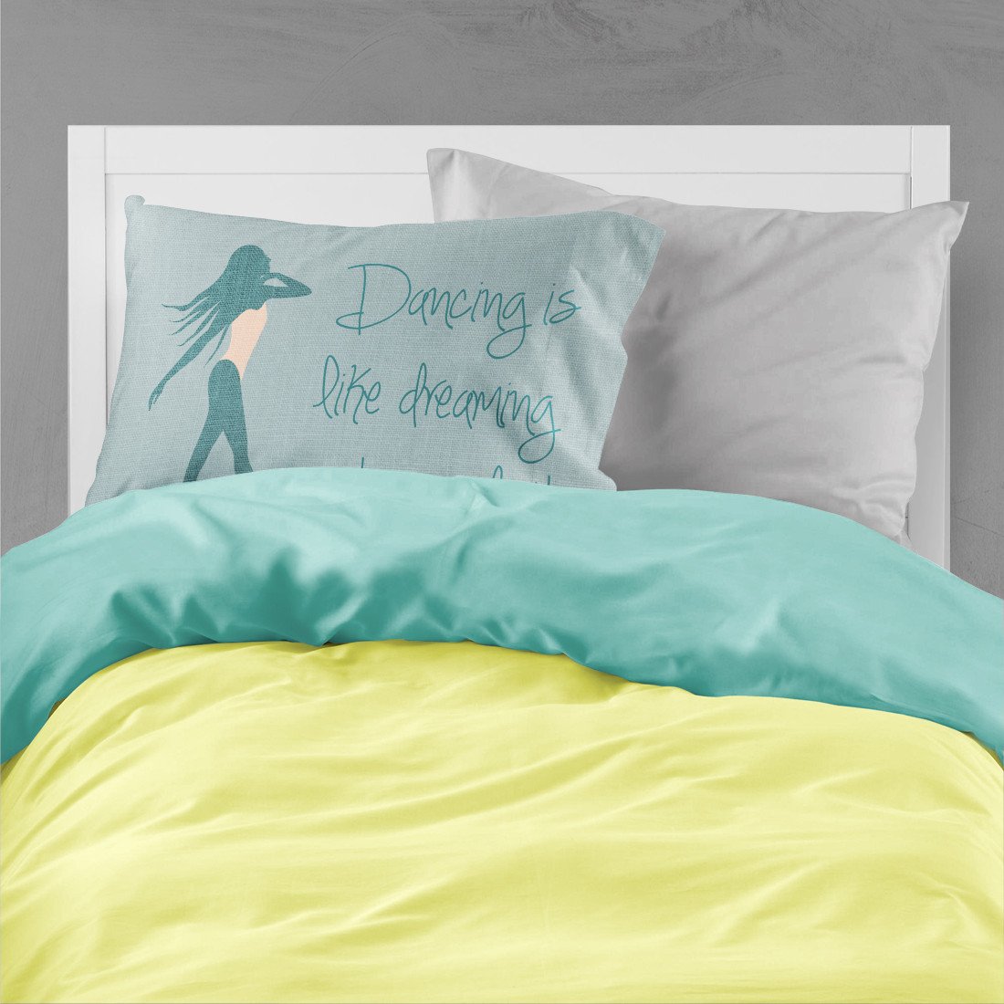 Dancing is Like Dreaming #2 Standard Pillowcase Lightweight Super Soft Easy Care Decorative Artwork Pillowcase, Standard