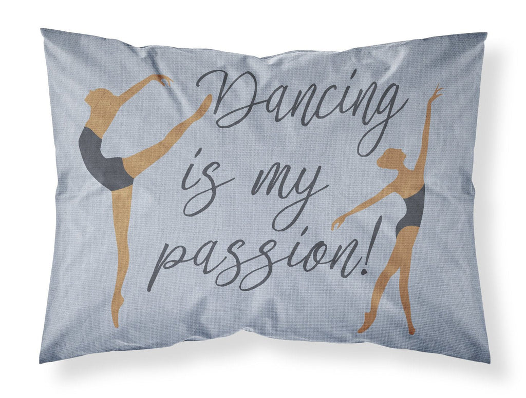 Dancing is My Passion Standard Pillowcase Lightweight Super Soft Easy Care Decorative Artwork Pillowcase, Standard