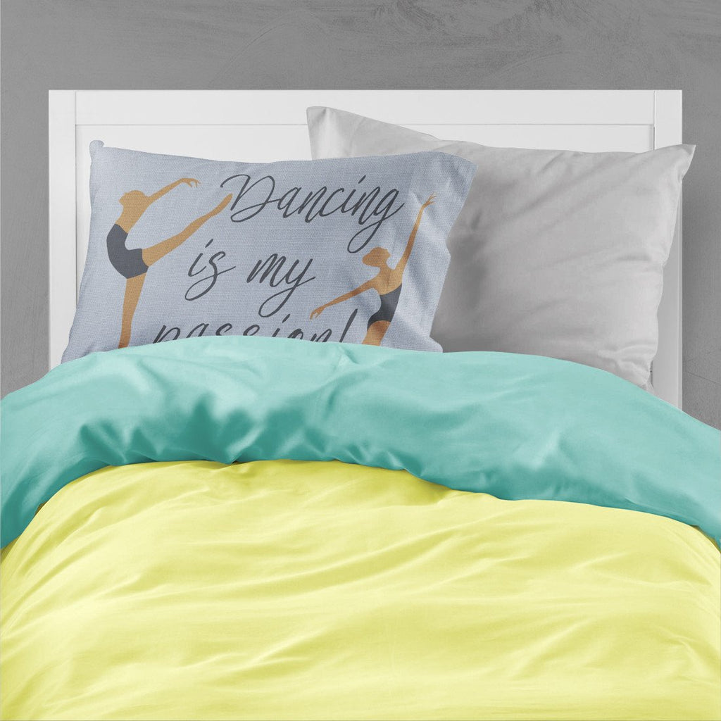 Dancing is My Passion Standard Pillowcase Lightweight Super Soft Easy Care Decorative Artwork Pillowcase, Standard