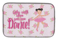 Ballet Pigtails Dish Drying Mat Absorbent Dish Drying Mat Pad for Kitchen Counter Dish Drainer Mat for Countertop, 14 x 21", Multicolor