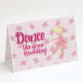 Ballet Dance Blonde Greeting Cards Pack of 8 Blank Cards with Envelopes Whimsical A7 Size 5x7