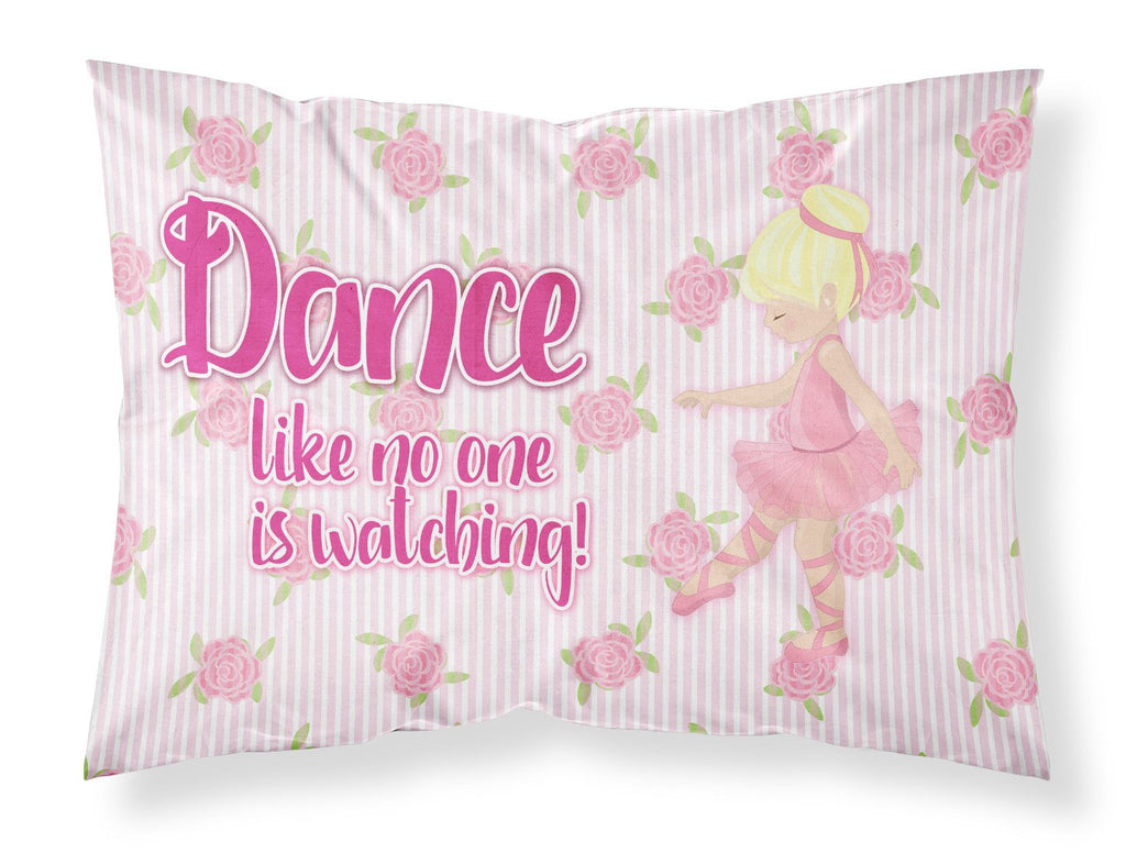 Ballet Dance Blonde Standard Pillowcase Lightweight Super Soft Easy Care Decorative Artwork Pillowcase, Standard