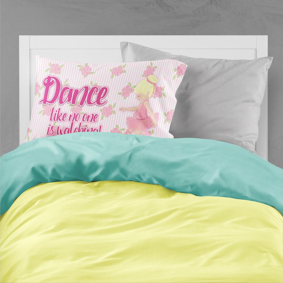 Ballet Dance Blonde Standard Pillowcase Lightweight Super Soft Easy Care Decorative Artwork Pillowcase, Standard
