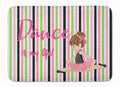 Ballet Dance is my Life Brunette Memory Foam Kitchen Mat Machine Washable Anti-Fatigue Cushion Comfort Bath or Kitchen Rug