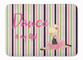 Ballet Dance is my Life Blonde Memory Foam Kitchen Mat Machine Washable Anti-Fatigue Cushion Comfort Bath or Kitchen Rug