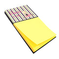 Ballet Dance is my Life Blonde Watercolor Sticky Note Holder Refillable Dispenser Desk Accessory 3x3 Pad Gift
