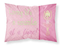 Ballet in 8 Counts Blonde Standard Pillowcase Lightweight Super Soft Easy Care Decorative Artwork Pillowcase, Standard