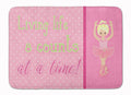 Ballet in 8 Counts Blonde Memory Foam Kitchen Mat Machine Washable Anti-Fatigue Cushion Comfort Bath or Kitchen Rug