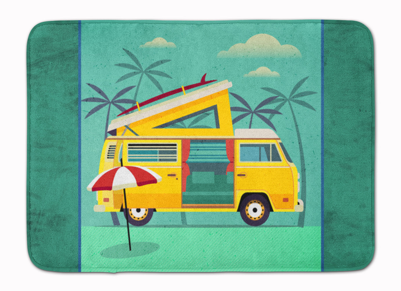 Greatest Adventure Camper Van Memory Foam Kitchen Mat Machine Washable Anti-Fatigue Cushion Comfort Bath or Kitchen Rug