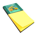 Greatest Adventure Camper Van Watercolor Sticky Note Holder Refillable Dispenser Desk Accessory 3x3 Pad Gift