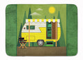 Greatest Adventure Retro Camper Memory Foam Kitchen Mat Machine Washable Anti-Fatigue Cushion Comfort Bath or Kitchen Rug