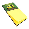 Greatest Adventure Retro Camper Watercolor Sticky Note Holder Refillable Dispenser Desk Accessory 3x3 Pad Gift
