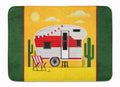 Greatest Adventure Retro Camper Desert Memory Foam Kitchen Mat Machine Washable Anti-Fatigue Cushion Comfort Bath or Kitchen Rug