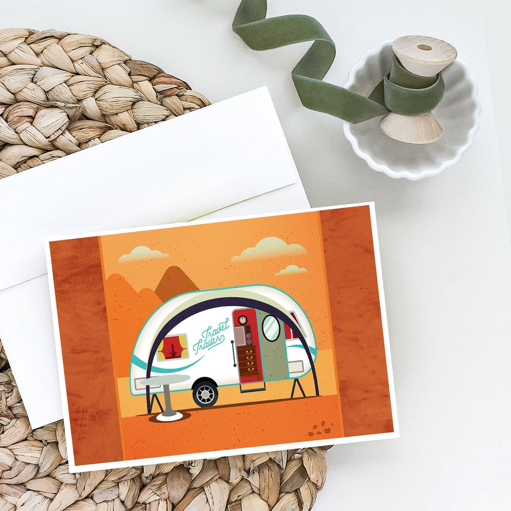 Greatest Adventure New Camper Greeting Cards Pack of 8 Blank Cards with Envelopes Whimsical A7 Size 5x7