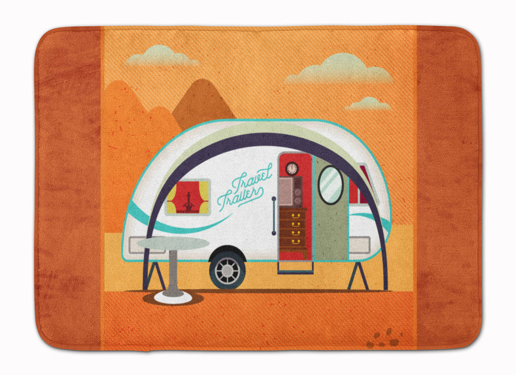 Greatest Adventure New Camper Memory Foam Kitchen Mat Machine Washable Anti-Fatigue Cushion Comfort Bath or Kitchen Rug