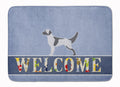 English Setter Welcome Memory Foam Kitchen Mat Machine Washable Anti-Fatigue Cushion Comfort Bath or Kitchen Rug