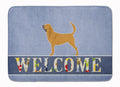 Bloodhound Welcome Memory Foam Kitchen Mat Machine Washable Anti-Fatigue Cushion Comfort Bath or Kitchen Rug