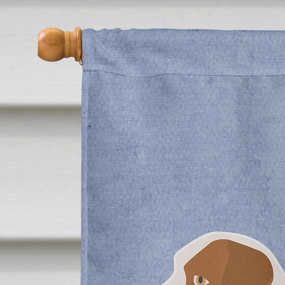 Jack Russell Terrier Welcome House Flag 28x40 Porch Sleeve Pole Decorative Outside Yard Banner Artwork Wall Hanging, Polyester