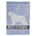 Spanish Water Dog Welcome House Flag 28x40 Porch Sleeve Pole Decorative Outside Yard Banner Artwork Wall Hanging, Polyester